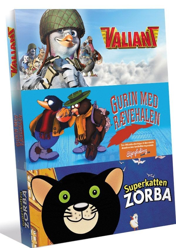 Køb Gurin, Zorba & Valiant Box [3-disc]